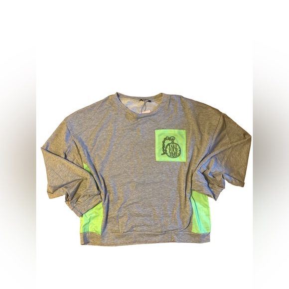 Take Your Time Mental Health graphic pullover raglan style sweatshirt XXL - Picture 4 of 8